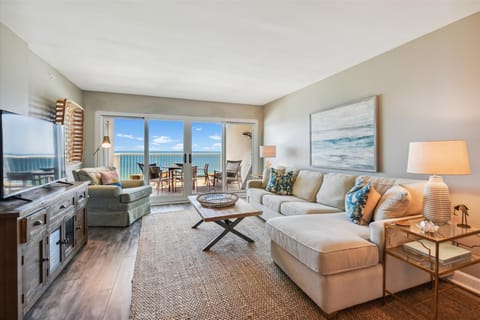 Sandy Key 831 Living Room and Balcony