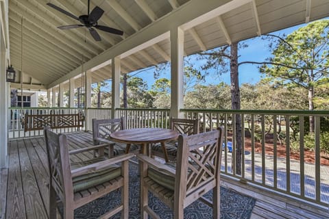 Enjoy your morning coffee overlooking the park.