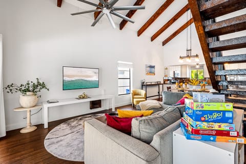 Spacious, inviting, and family-ready! Enjoy movie nights, cozy seating and games