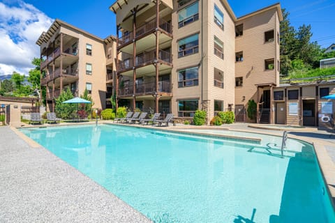 Out your door and into the pool