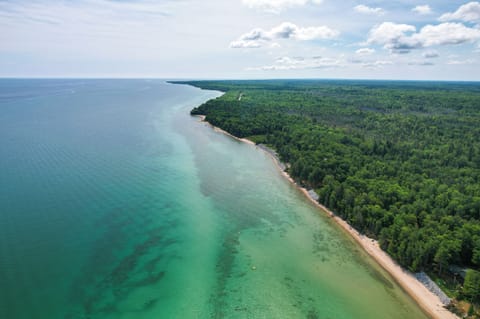 Cheboygan Vacation Rental | 4BR | 2.5BA | Stairs Required | 2,083 Sq Ft