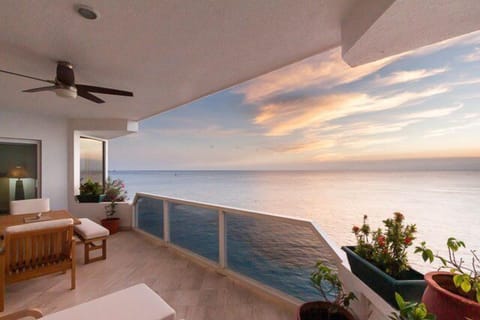 Imagine yourself on the balcony enjoying an evening drink and an amazing Cozumel sunset