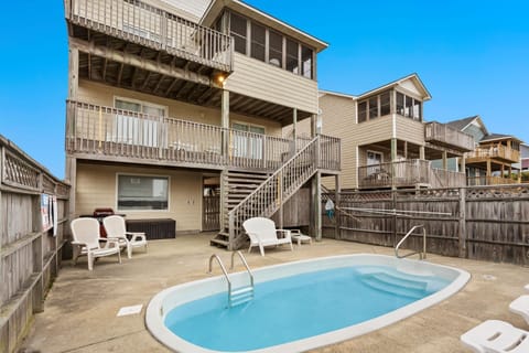 Take a dip in the Private Pool out back!