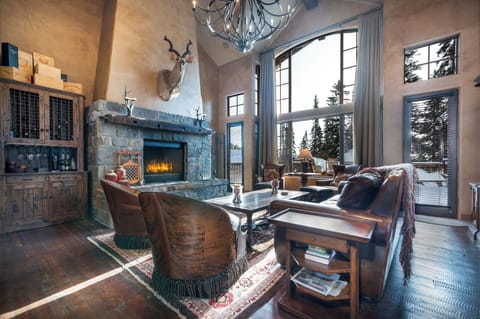 Enjoy the amazing views while sipping your coffee or cognac.