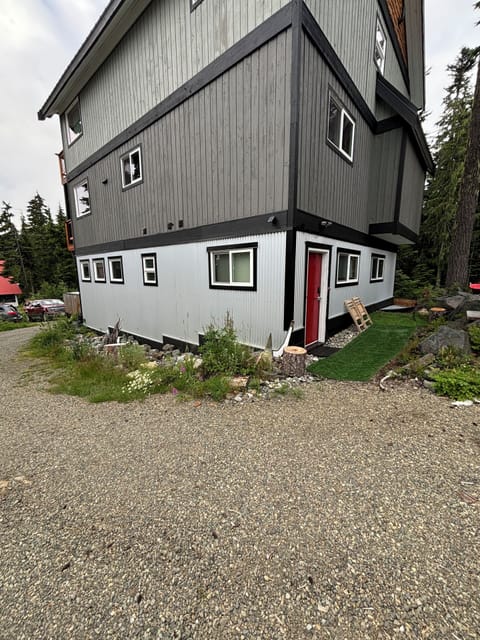 Summer exterior access and parking