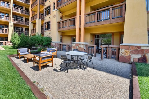 Patio with outdoor seating