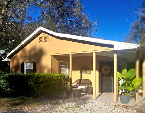 Front  with patio