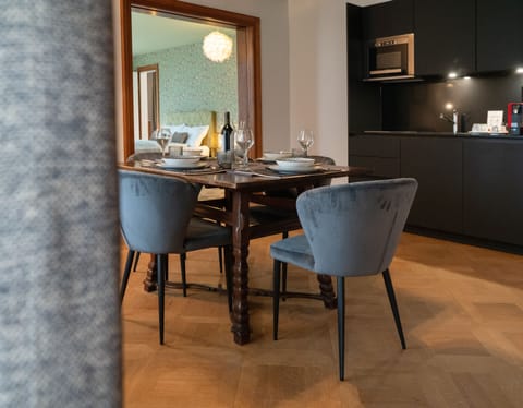 Soft Luxury with Kitchenette | Private kitchen | Espresso maker