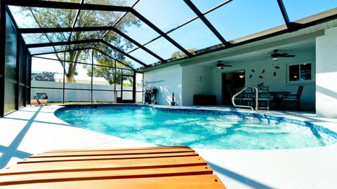 Immerse yourself in luxury with your own private, heated saltwater pool!