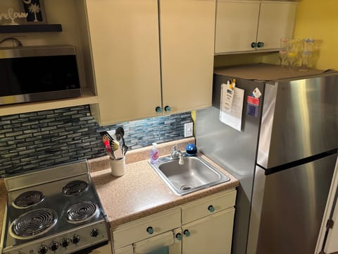 Fully stocked kitchen