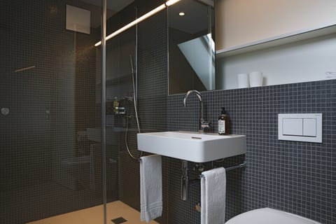 Free toiletries, hair dryer, slippers, towels