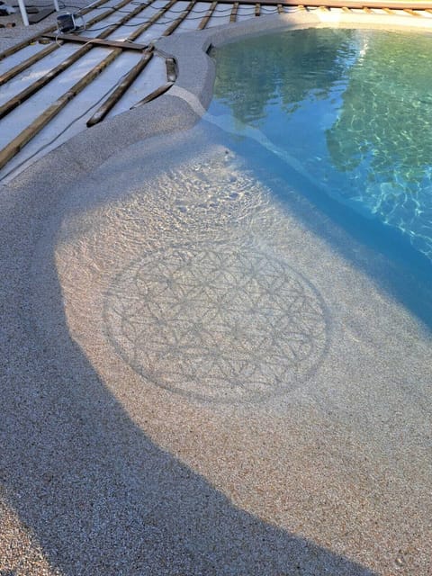 Seasonal outdoor pool
