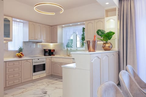 Fully equipped kitchen with all modern appliances