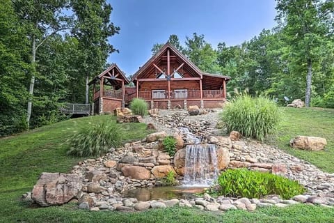 You get your own private waterfall !