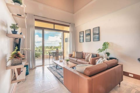 Hermosa vista desde la sala y con salida privada al balcón.