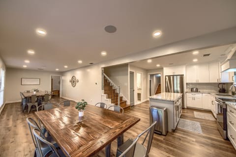 Front Door Entrance to the Kitchen and Dining Area