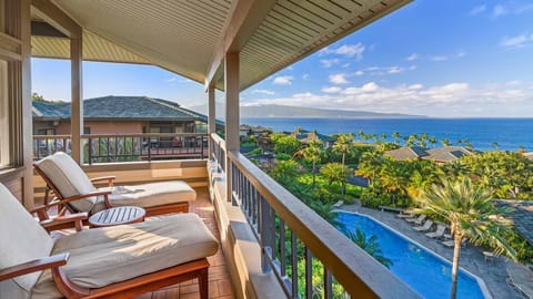 Kapalua Ridge Villas #922 - Ocean View Lounging Lanai - Parrish Maui