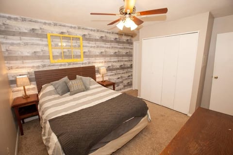 Cozy Bedroom with plenty of storage!