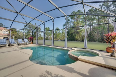 Davenport Vacation Rental | 4BR | 4.5BA  | Screened Lanai | Pool & Spa | Outdoor Shower