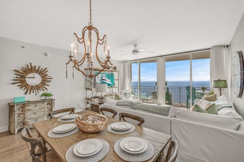 This fully remodeled 2BR/2BA + bunk nook condo at the luxurious AQUA Resort is fully remodeled and professionally decorated with all new furniture/decor. 2 King Beds and Smart TVs!