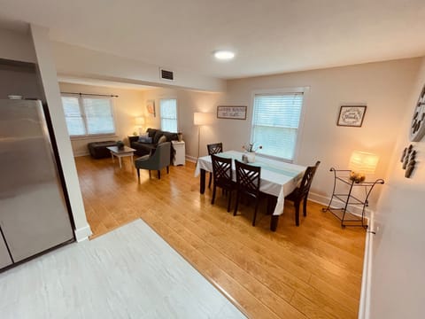 Unit A- view from kitchen