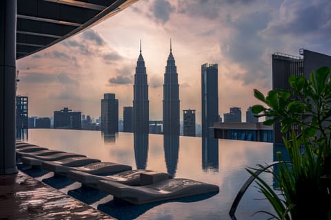 Rooftop pool