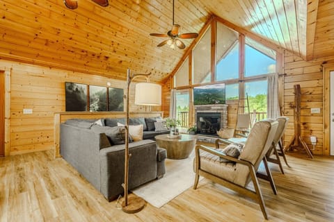 Spacious, Open Concept Living Room