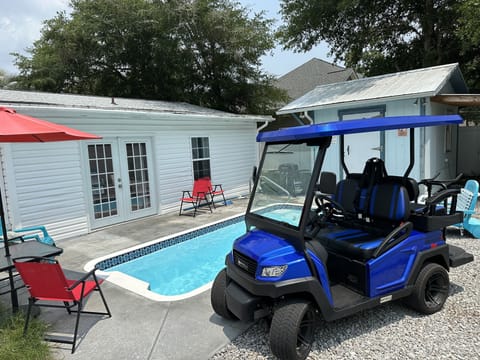 Golf Cart and Private Pool