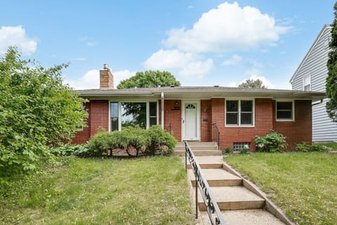 Lots of light comes through the south- facing picture window. 