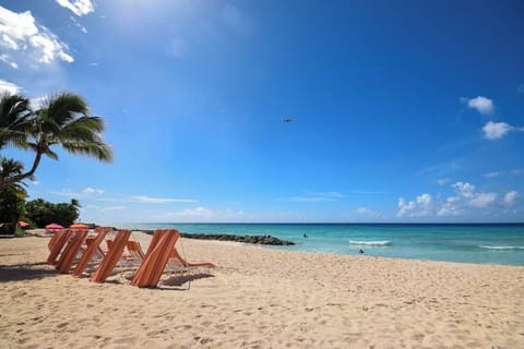 Sandy beach with clear turquoise water - a holiday dream!