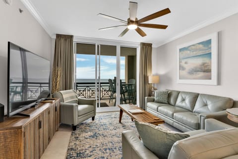 Living room with beautiful, comfortable new seating