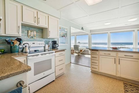 Kitchen at the Schilling Beach House