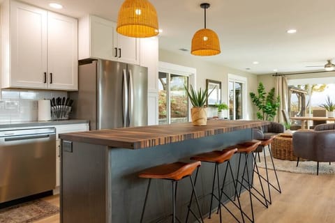 Extra seating at the island