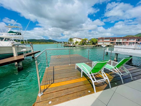Large sun deck, sun loungers, amazing views, and alfresco dining