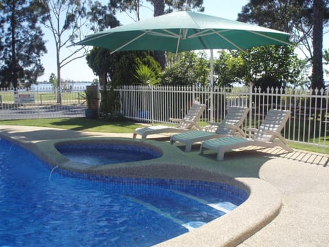 Seasonal outdoor pool