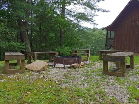 Fire pit area Peaceful Haven