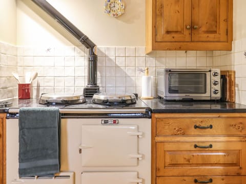 Fridge, dishwasher, electric kettle, toaster