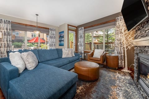 Cozy spacious living area to relax together.