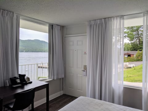 Room, 2 Queen Beds, Lake View, Beachfront | Egyptian cotton sheets, premium bedding, blackout drapes