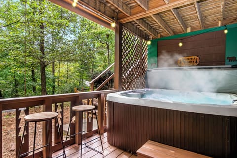 A soak and a view.