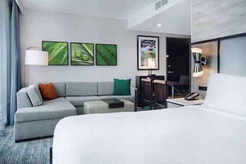 1 King Bed 1 Room Studio Suite | In-room safe, desk, laptop workspace, blackout drapes