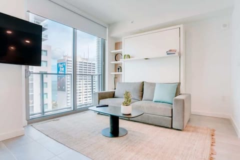 Modern open concept living space