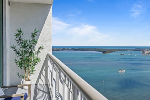 View to key biscayne bay