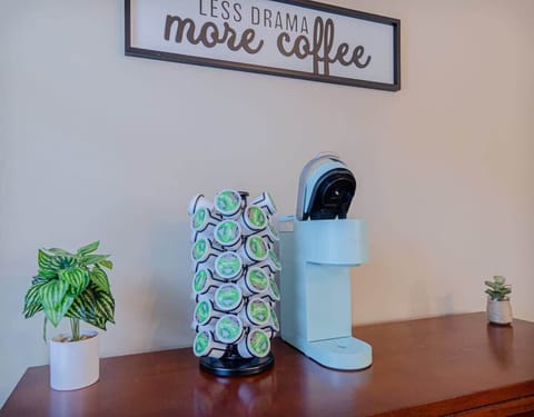 Less drama, more coffee.