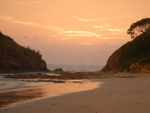 Sunset and Playa Grande Rock 3 blocks from the house