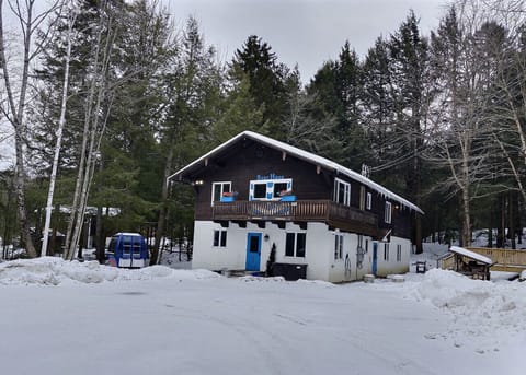 Enjoy a little piece of Killington featuring a vintage gondola.