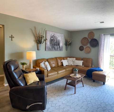 Enjoy the comfortable condo with plenty of seating