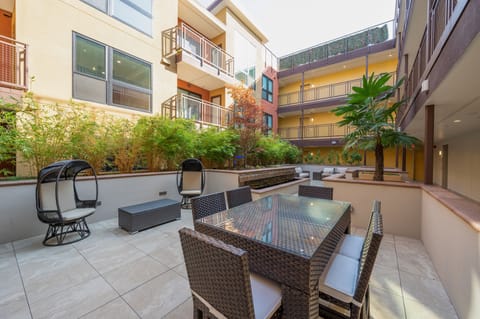 Dramatic Private peaceful courtyard for your use.