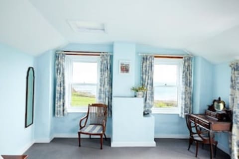 More window looking on to bay from Trevara main bedroom,