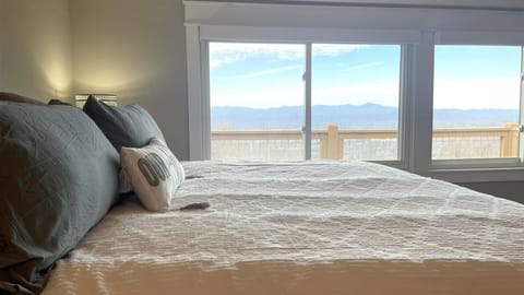 Mountain Vistas from King Bed in Primary Bedroom